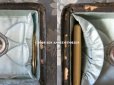 画像13: 19世紀 アンティーク ミラー付シルクベルベットのバッグ ネイルケア＆裁縫道具のセット入り グレイッシュグリーン