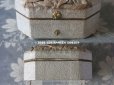 画像6: 19世紀 アンティーク ナポレオン3世時代 お菓子箱 ライムグレー 脚付き 木箱 ドラジェ & チョコレート 