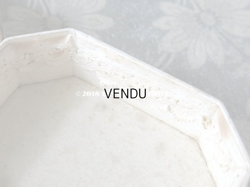 画像10: 19世紀 アンティーク ナポレオン3世時代 お菓子箱 ライムグレー 脚付き 木箱 ドラジェ & チョコレート 