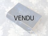 1870年 アンティーク ミサ典書 ダークブルーのベルベット