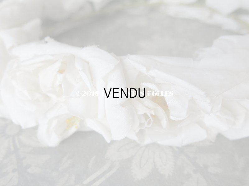 画像9: 1900年代 アンティーク 薔薇のヘッドリース ティアラ