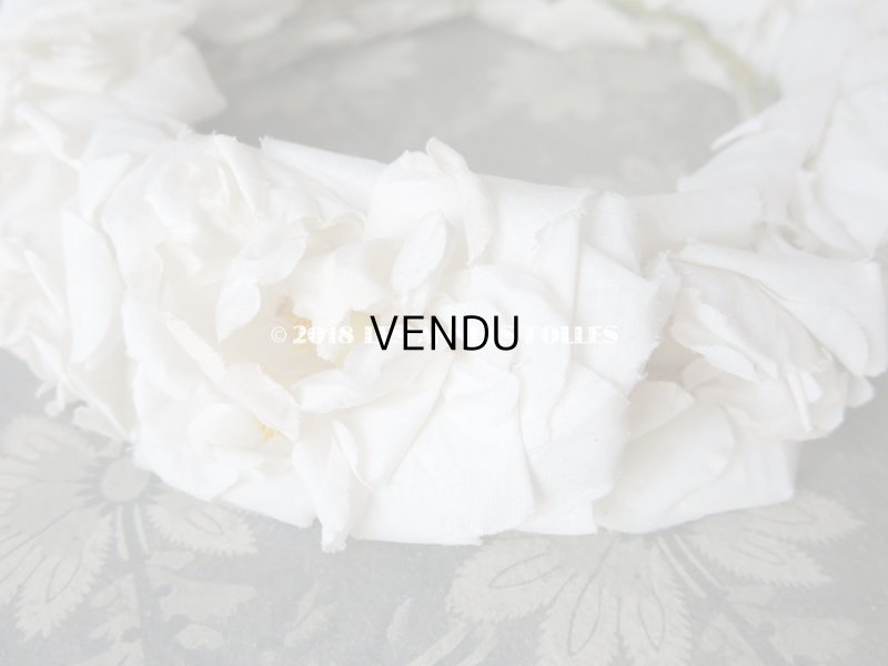 画像8: 1900年代 アンティーク 薔薇のヘッドリース ティアラ