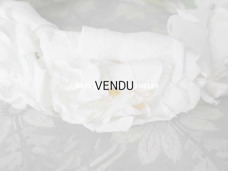 画像10: 1900年代 アンティーク 薔薇のヘッドリース ティアラ