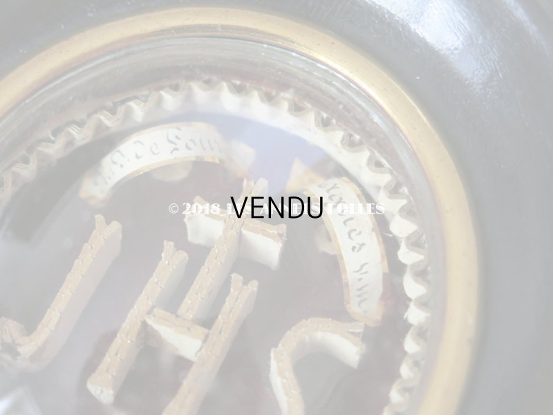 画像5: 19世紀 アンティーク ルリケール　聖遺物のガラスフレーム  聖人の遺品