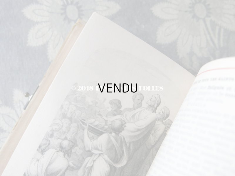 画像12: 1892年 アンティーク ミサ典書  モノグラム 『M.A』 のメダイヨン イボワリヌ製