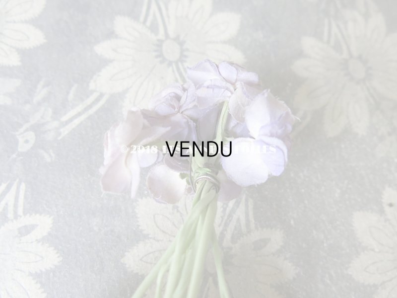 画像9: アンティーク 薄紫の花のコサージュ