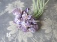 画像5: アンティーク 薄紫の花のコサージュ