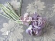 画像8: アンティーク 薄紫の花のコサージュ