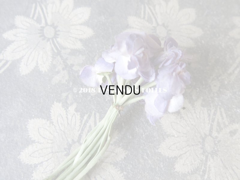 画像4: アンティーク 薄紫の花のコサージュ