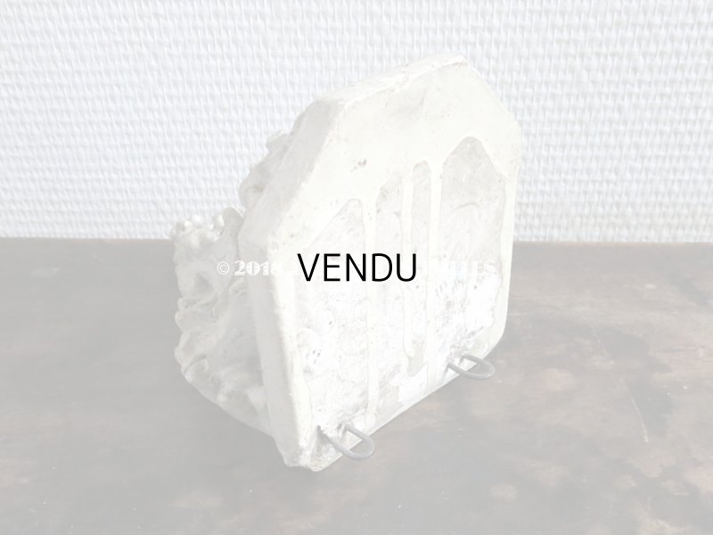 画像6: 19世紀末 アンティーク 石膏の飾り棚のセット 天使