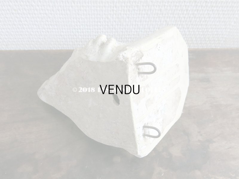 画像7: 19世紀末 アンティーク 石膏の飾り棚のセット 天使