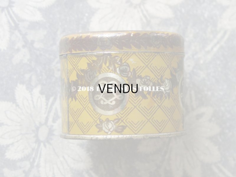 画像7: 1920年代 アンティーク 薔薇のガーランドのスレッドケース ルーブル百貨店 - LOUVRE PARIS -