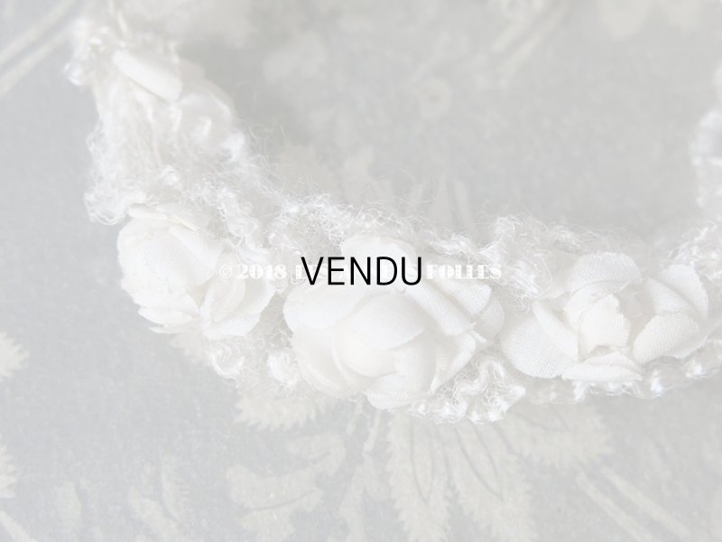 画像3: アンティーク ドール用 薔薇のヘッドリース ティアラ