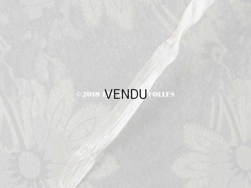 画像12: アンティーク ドール用 とても小さなボネ シルクオーガンジーのギャザー