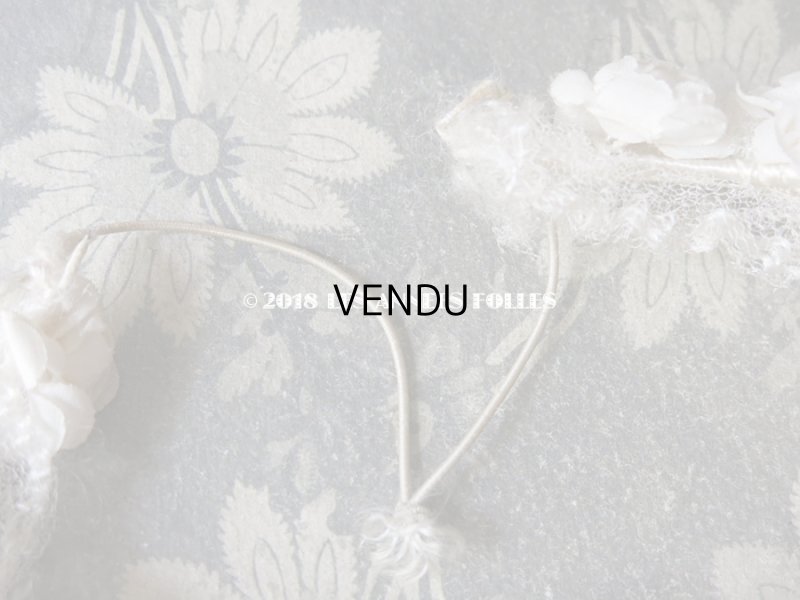 画像7: アンティーク ドール用 薔薇のヘッドリース ティアラ