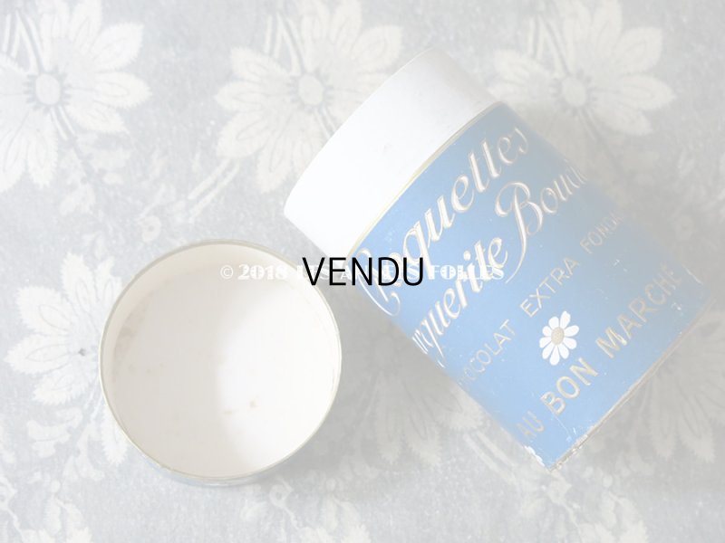 画像9: アンティーク チョコレートのお菓子箱 ボンマルシェ CROQUETTES MARGUERITE BOUCICAUT - AU BON MARCHE -