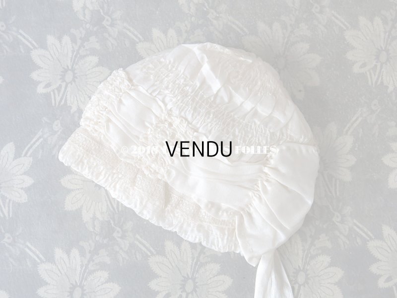 画像6: 1920年代 アンティーク ボネ