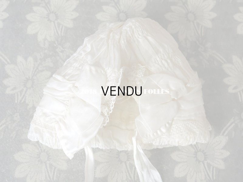 画像9: 1920年代 アンティーク ボネ