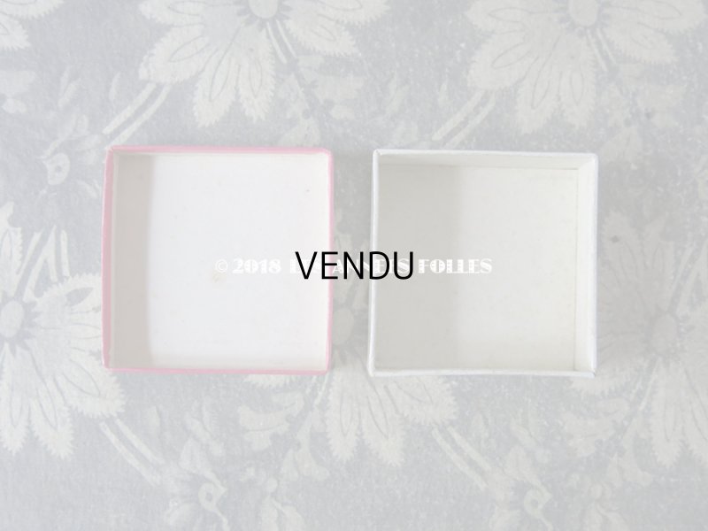 画像5: 1900年代 アンティーク ジュエリーボックス ピンクの縁取り