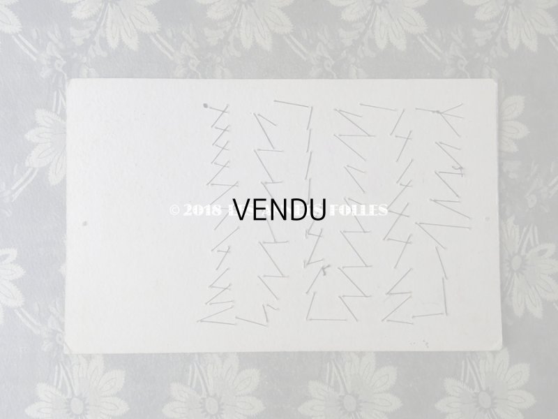 画像8: 1900年代 アンティーク  スパンコールのサンプラー Paillettes au Coq