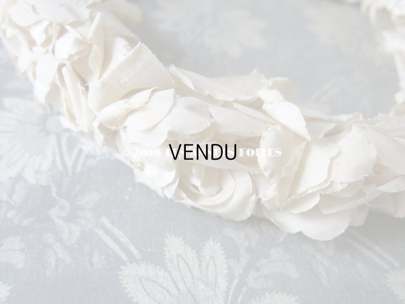 画像6: 1900年代 アンティーク 薔薇のヘッドリース ティアラ