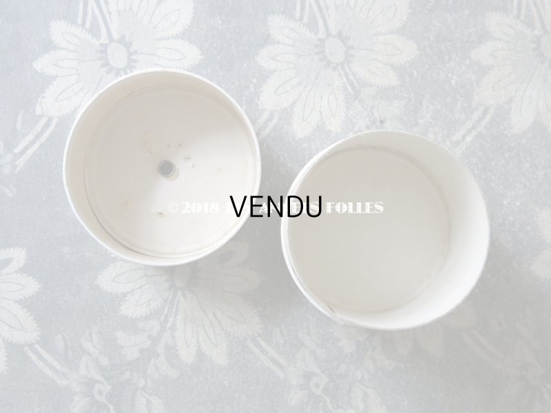 画像6: アンティーク ボンマルシェの糸箱 スレッドケース ポワイト&ゴールド - AU BON MARCHE -