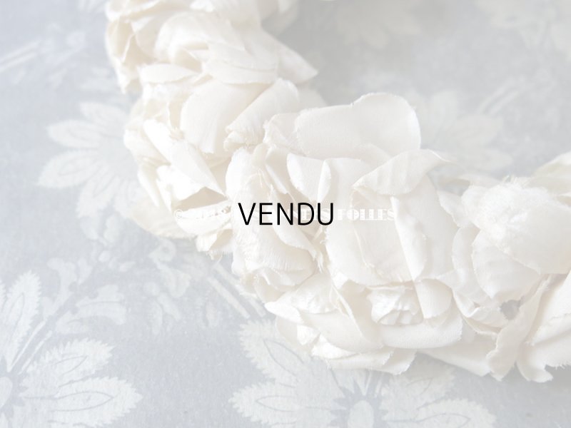 画像4: 1900年代 アンティーク 薔薇のヘッドリース ティアラ