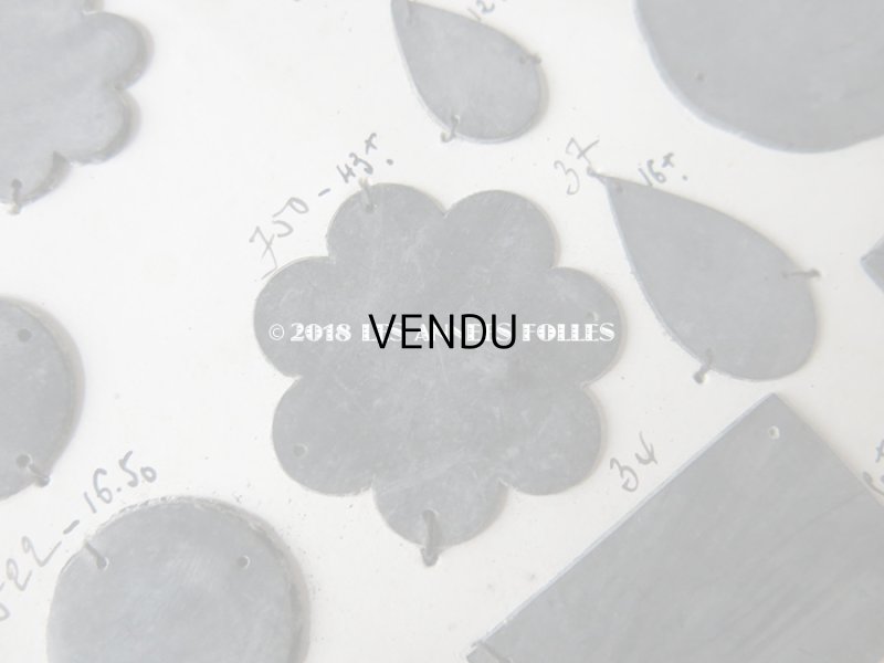 画像5: 1900年代 アンティーク  スパンコールのサンプラー J.Veyrier & ED.Dannhauser