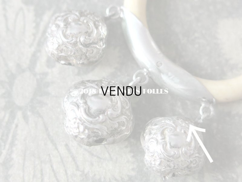 画像4: アンティーク ラトル ロカイユ装飾