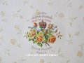 アンティーク ソープラベル 薔薇 SAVON DES COURS ETRANGERES ROSE THE DU CONGO - VICTOR VAISSIER PARIS - 