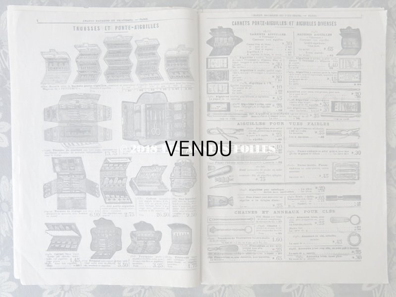 画像3: アンティーク プランタンのカタログ　メスルリー＆パスマントリー CATALOGUE SPECIAL DE MERCERIE - AU PRINTEMPS - 10