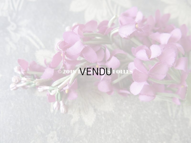 画像4: アンティーク コサージュ  ライラック 