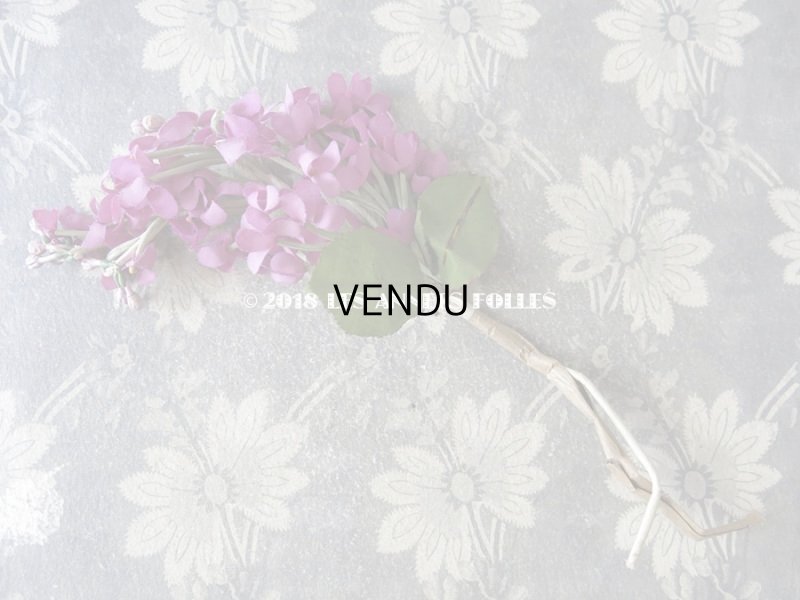 画像3: アンティーク コサージュ  ライラック 