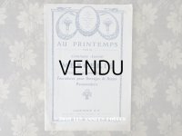 アンティーク プランタンのカタログ　メスルリー＆パスマントリー CATALOGUE SPECIAL DE MERCERIE - AU PRINTEMPS - 10