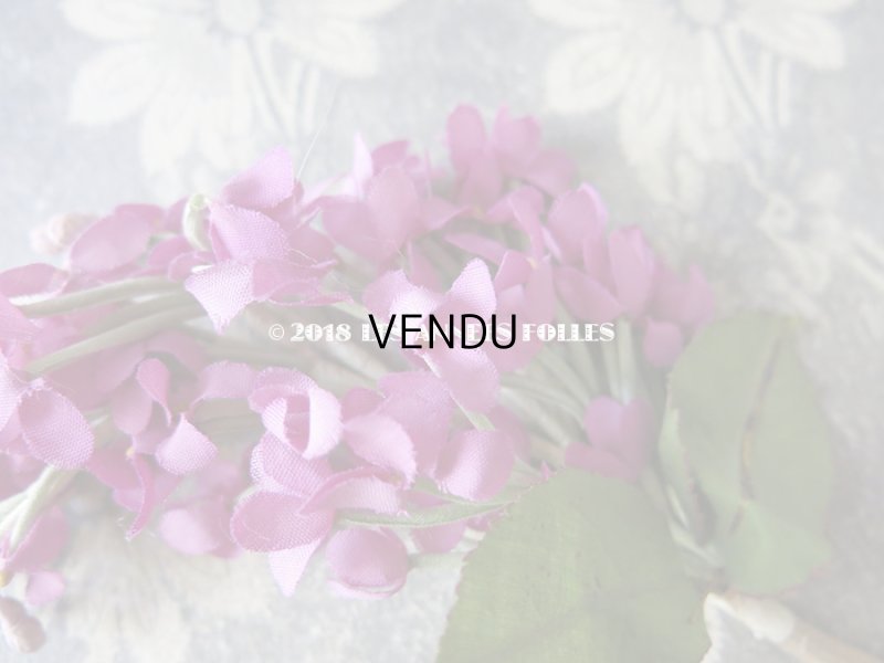 画像5: アンティーク コサージュ  ライラック 