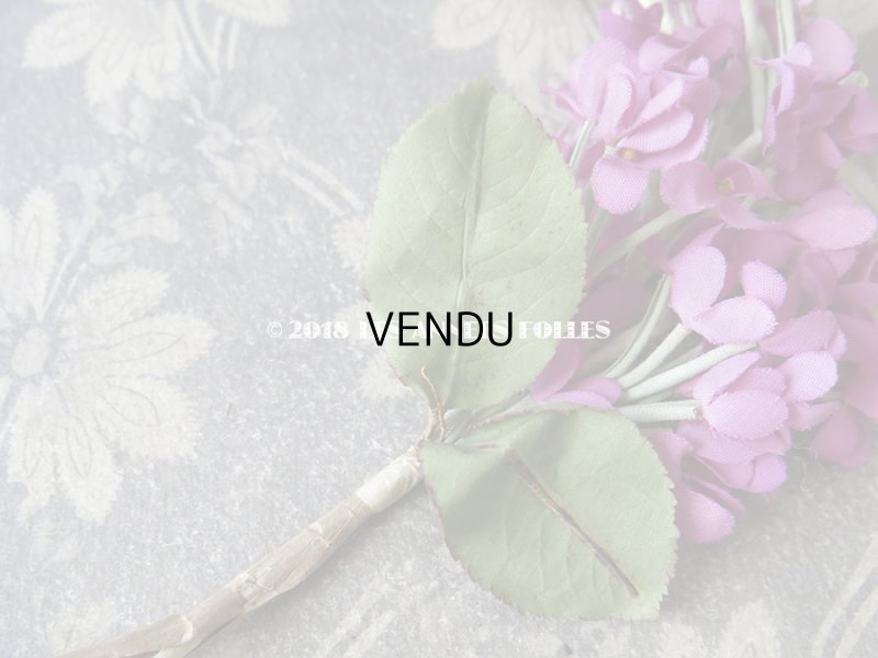 画像6: アンティーク コサージュ  ライラック 