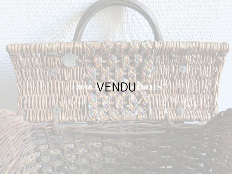 画像12: 19世紀末 アンティーク パニエ 10