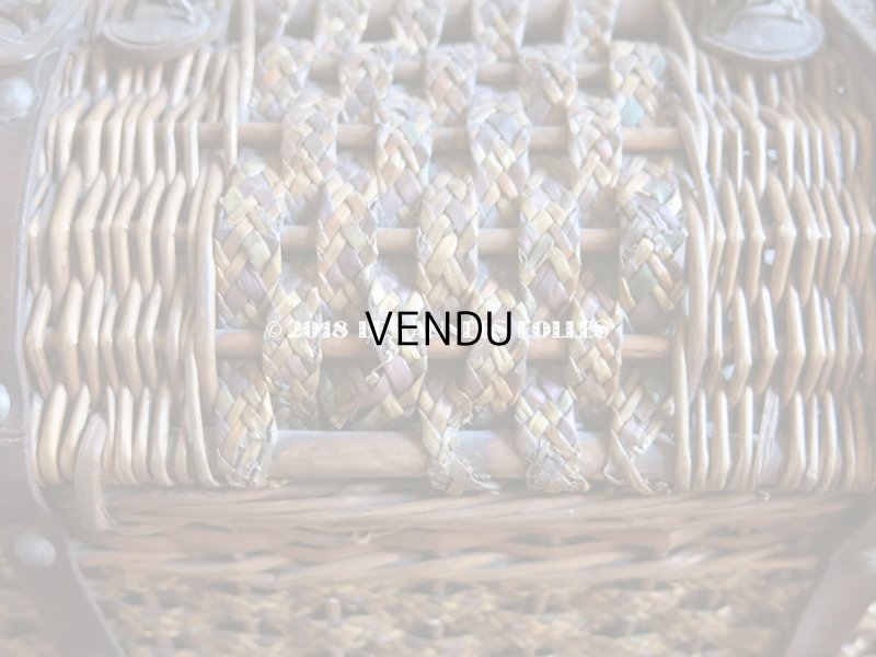 画像14: 19世紀末 アンティーク パニエ 10