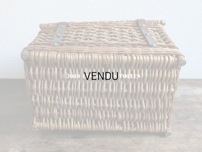 画像9: 19世紀末 アンティーク パニエ 10