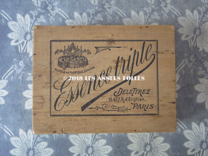 画像3: アンティーク パフュームボックス ESSENCE TRIPLE - DELETTREZ PARIS -