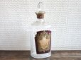画像2: ＊蚤の市＊19世紀末 アンティーク 菫のガーランド パフュームボトル LOTION VIOLETTE IMPERIALE - GRANDS MAGASINS DU LOUVRE PARIS - (2)