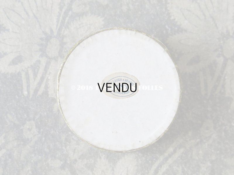 画像4: アンティーク パフ付 小さなパウダーボックス POUDRE NILDE PARIS