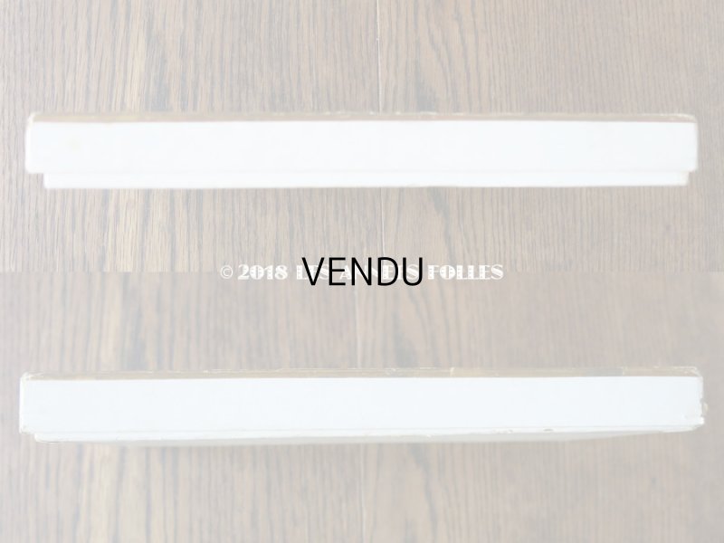 画像8: ＊蚤の市セット＊ 19世紀末 アンティーク 結婚式用ハンカチの紙箱 2点セット ゴールドの美しいモノグラム【 IE 】入り　