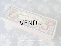 アンティーク 薔薇のソープボックス  SAVON AUX ROSES DU PRINTEMPS  - M.BERTIN&Cie -