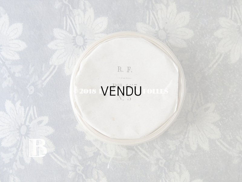 画像10: 1900年代 アンティーク シルク製　フリル制作用 オーガンジーのリボン ホワイト  3.45m〜9.75m R.F. Pon 457 N5