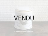 1900年代 アンティーク 蝶のクリームポット - PARFUMERIE NOUVELLE MARSEILLE PARIS -