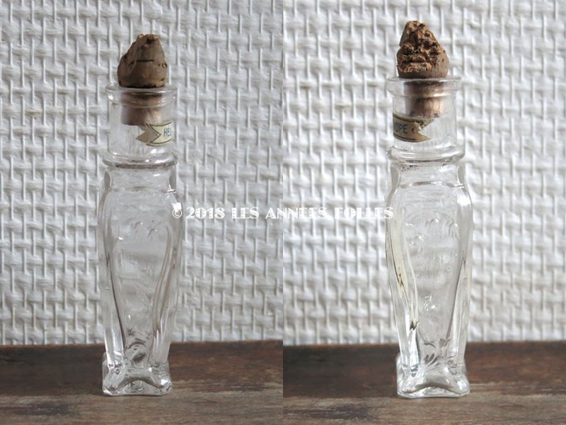 画像3: アンティーク 薔薇のラベルのパフュームボトル EXTRAIT AUX FLEURS POUR LE MOUCHOIR 