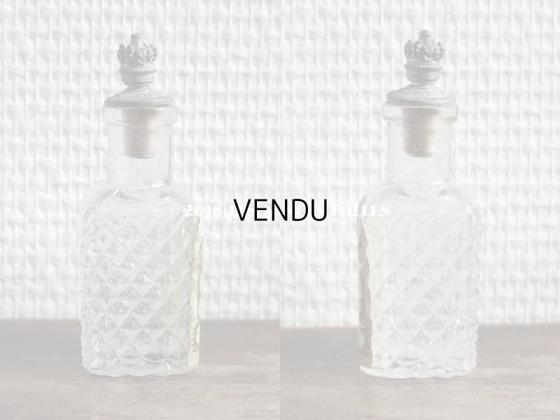 画像4: アンティーク 王冠の栓 パフュームボトル EXTRAIT CONCENTRE - G.LEMOINE PARIS -