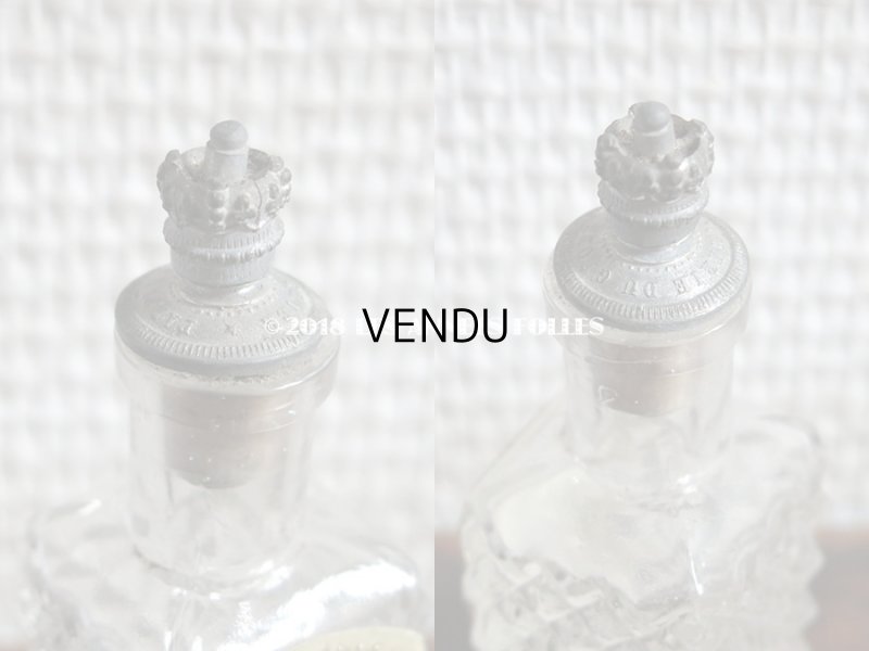 画像5: アンティーク 王冠の栓 パフュームボトル EXTRAIT CONCENTRE - G.LEMOINE PARIS -