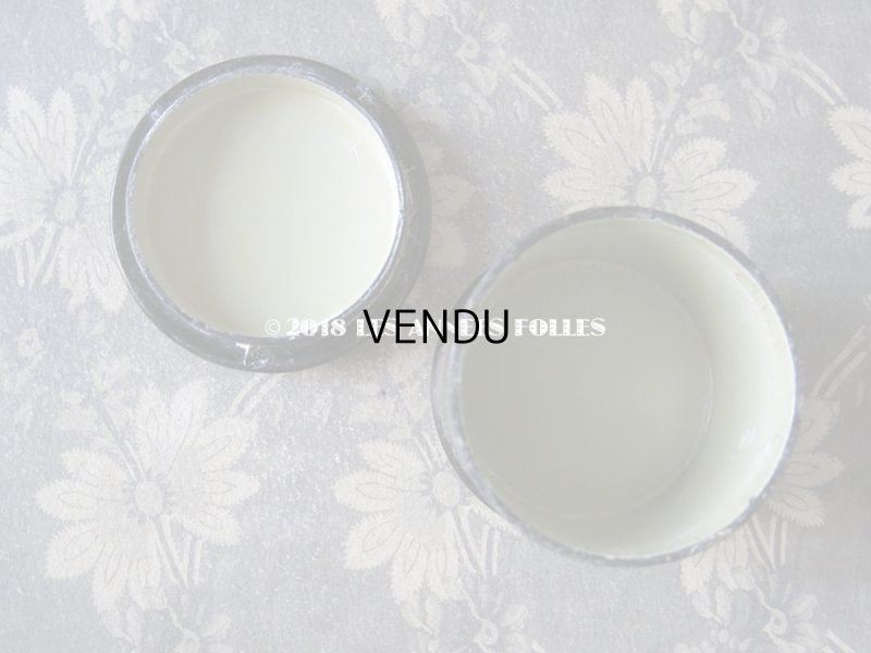 画像9: 19世紀 アンティーク ナポレオン3世時代 パピエマシェ 猫と妖精 パウダーボックス 小物入れ